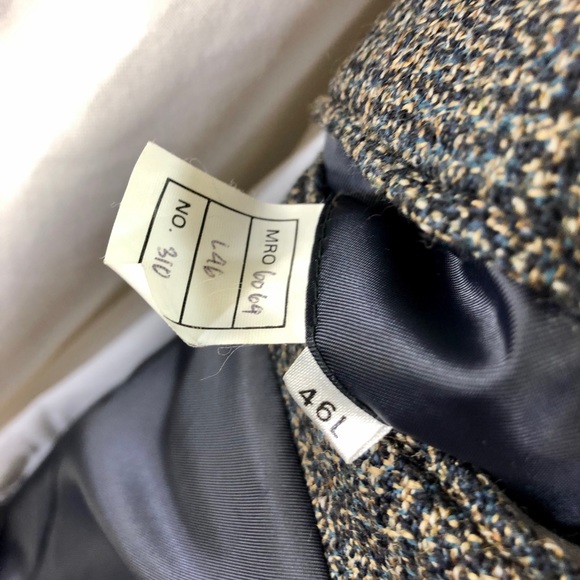 Antonio Parillo Men’s 46L Wool Blend Harris Tweed Sportcoat NWT 2-Button Blazer - Picture 5 of 9